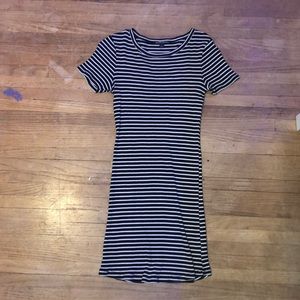 Brandy Melville Tight Fittest Striped Dress